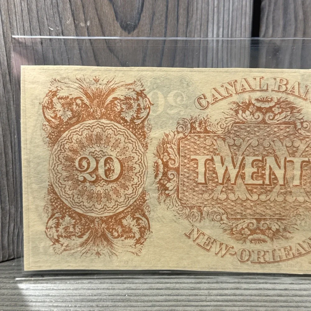 United States 20‎ Dollars Nouvelle Orléans Double Couleur Canal Bank